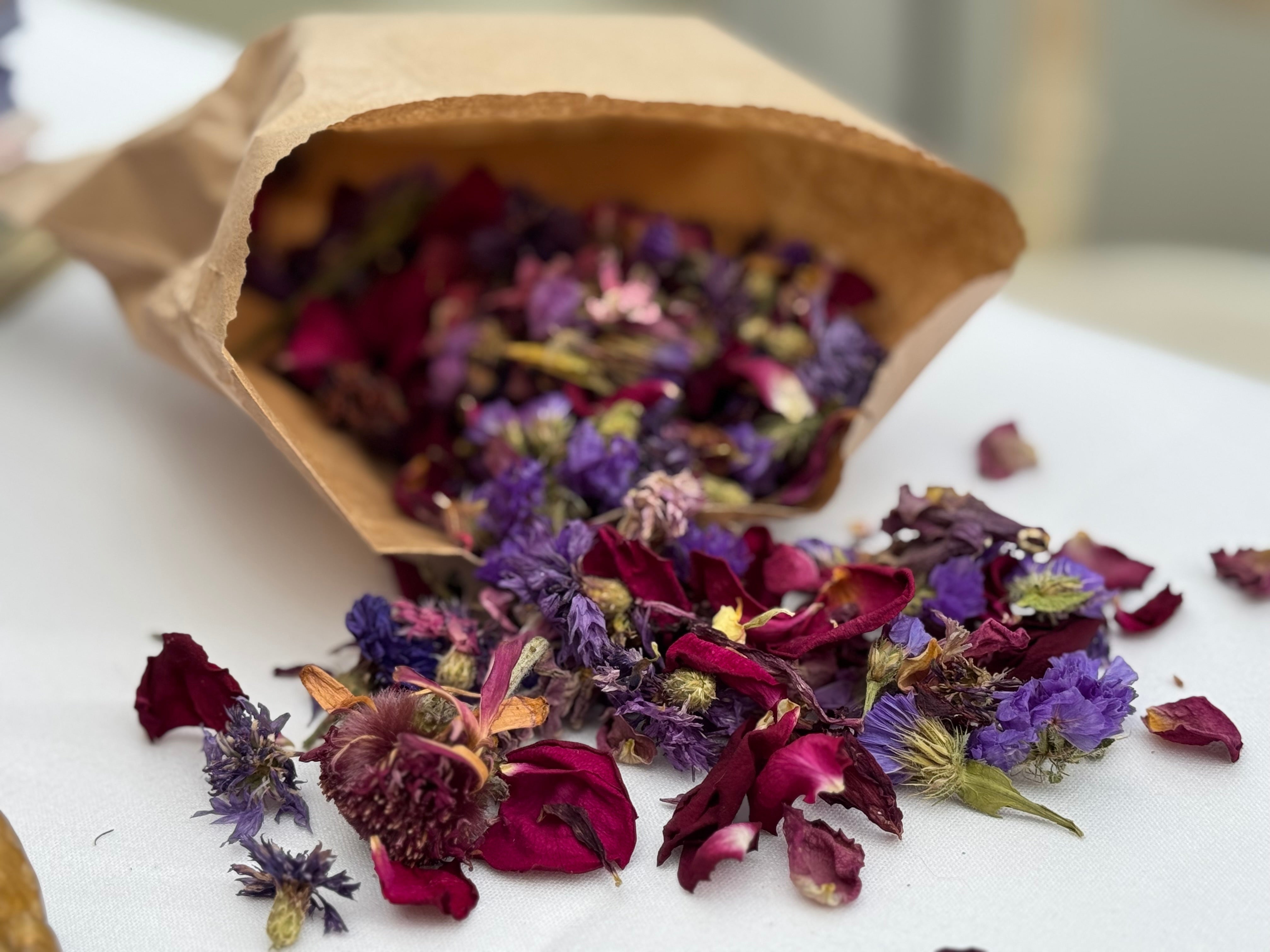How do I care for my biodegradable confetti when it arrives?