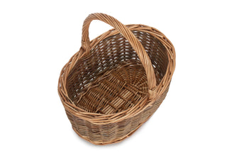 Size 1 Oval Unpeeled Willow Shopper