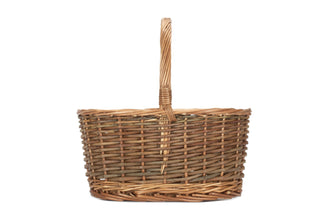 Size 1 Oval Unpeeled Willow Shopper