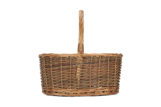 Size 2 Oval Unpeeled Willow Shopper