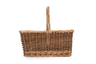 Size 1 Rectangular Unpeeled Willow Shopper