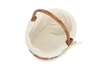 Double Steamed Oval Shopper With White Lining