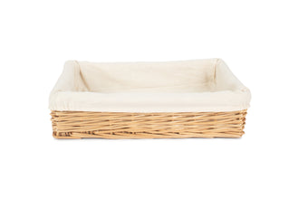 Medium Lined Straight-sided Rectangular Tray