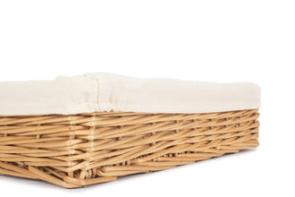 Medium Lined Straight-sided Rectangular Tray