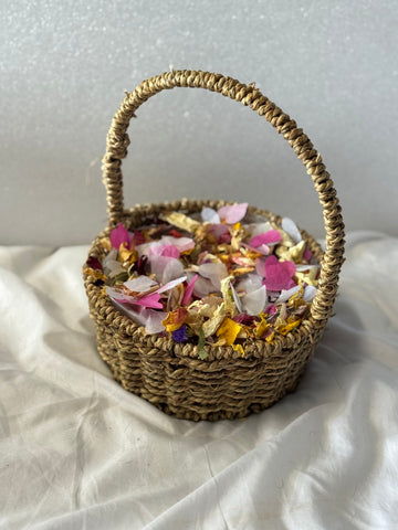 Basket 1 - Round Wicker