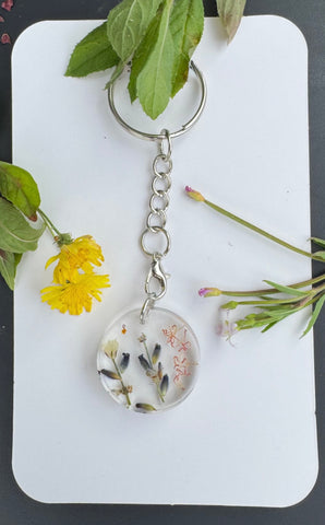 Circle Confetti Keyring