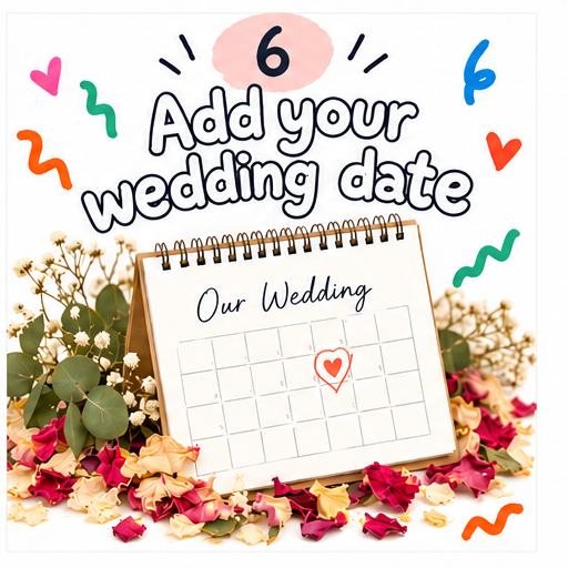 Let us know your wedding date